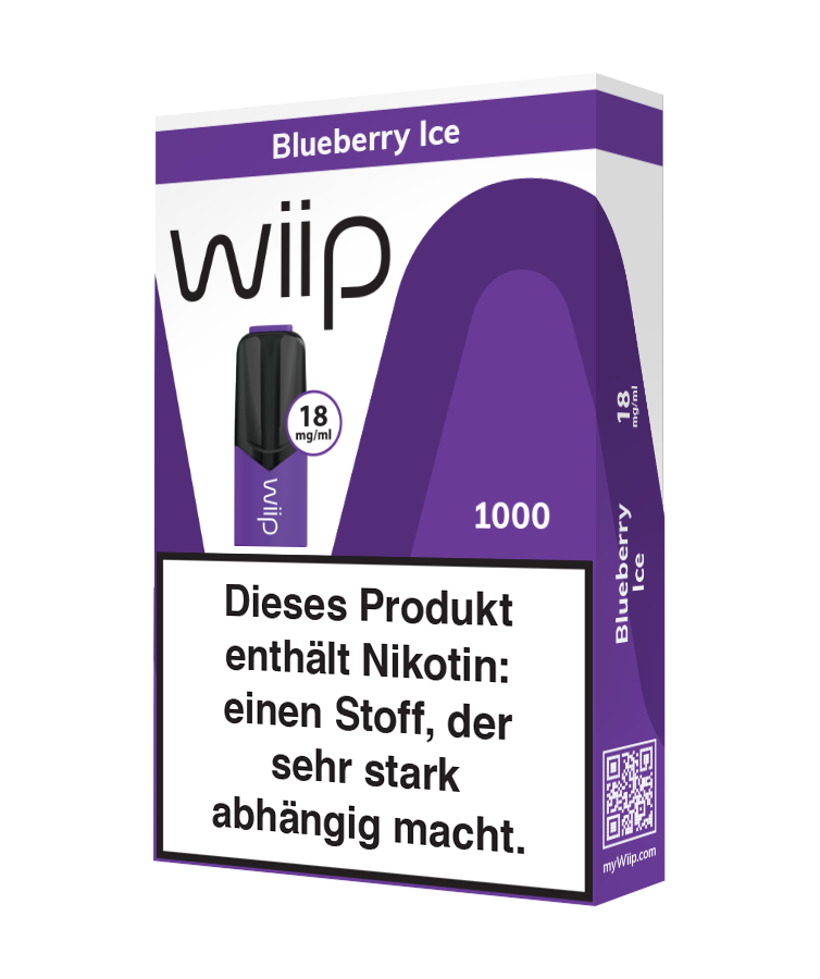 Wiipod, Blueberry Ice 18mg