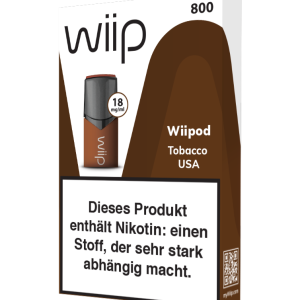 Wiipod Tobacco USA 18mg