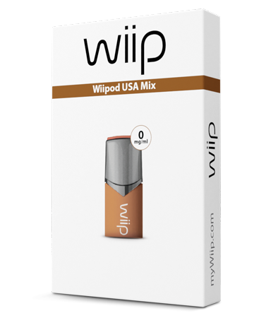 Wiipod Tobacco USA 0 mg/ml