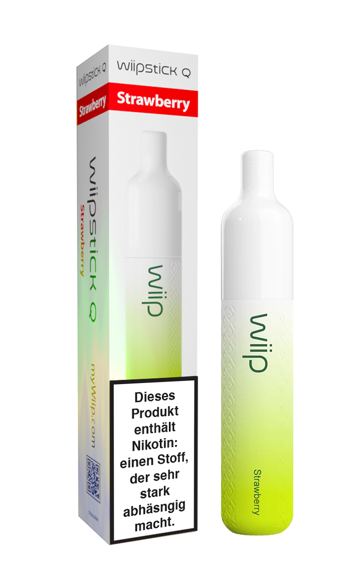 Wiipstick Q – Strawberry – 18mg/ml