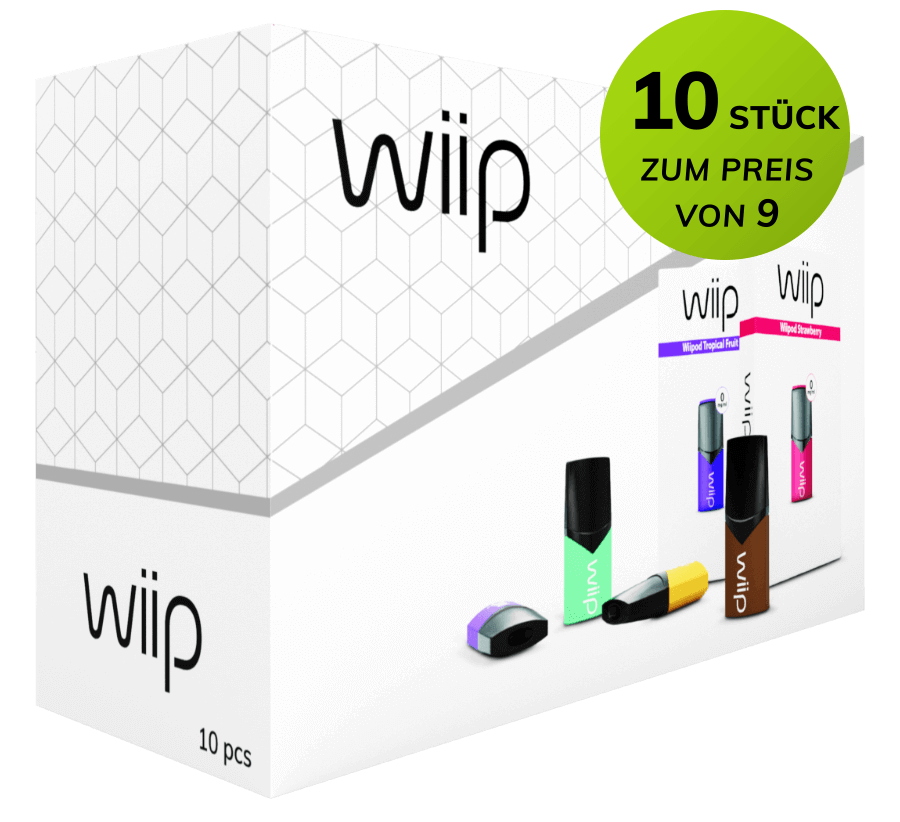 Wiipod multipack 10/1, Strawberry 0mg (1.6 ml)