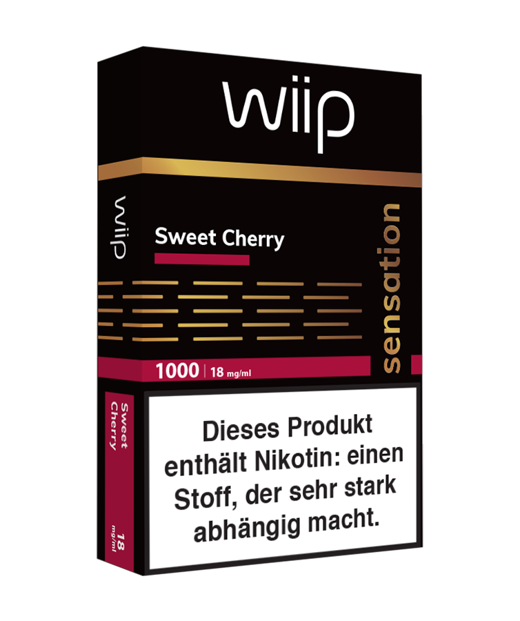 Wiipod Sensation – Sweet Cherry – 18mg/ml